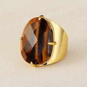 Anello "Providence" in Tiger Eye ecomboutique166