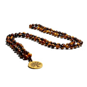Collana "Tree of Life" in Tiger Eye ecomboutique166