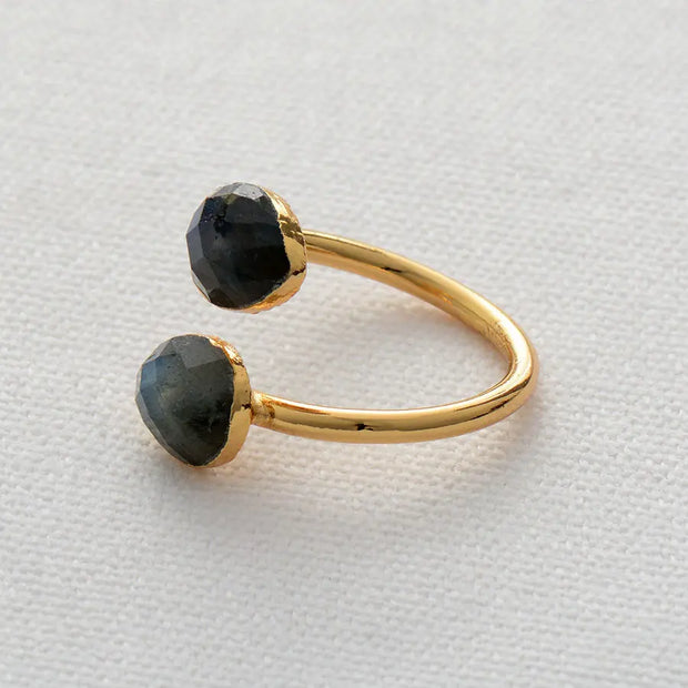 Ring "franchise" in Labradorite ecomboutique166